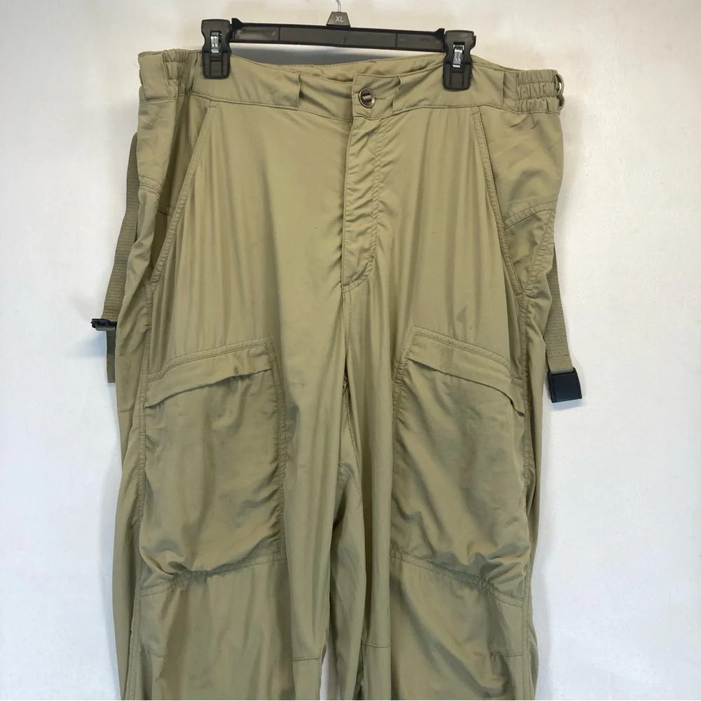 Free Soldier Tactical Gear Pants Mens 36 Khaki Cargo Security Belted Quick Dry - Picture 4 of 16
